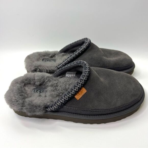 UGG Tasman Slip On Slippers Dark Grey Men’s 10/43 EU - Picture 8 of 14